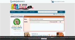 Desktop Screenshot of abctoner.it